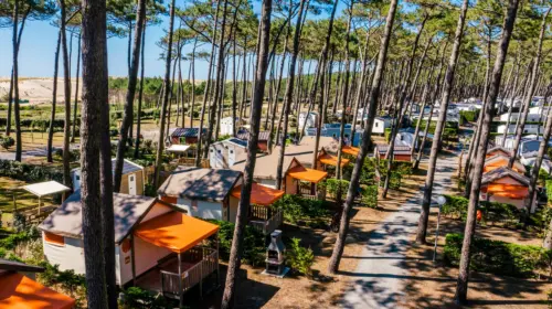 Campingplatz Le Vieux Port - Messanges, Nouvelle-Aquitaine, Südfrankreich