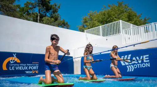 Campingplatz Le Vieux Port - Messanges, Nouvelle-Aquitaine, Südfrankreich