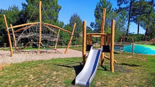 Campingplatz Les Charmes - Saint-André-d'Allas, Dordogne, Frankreich